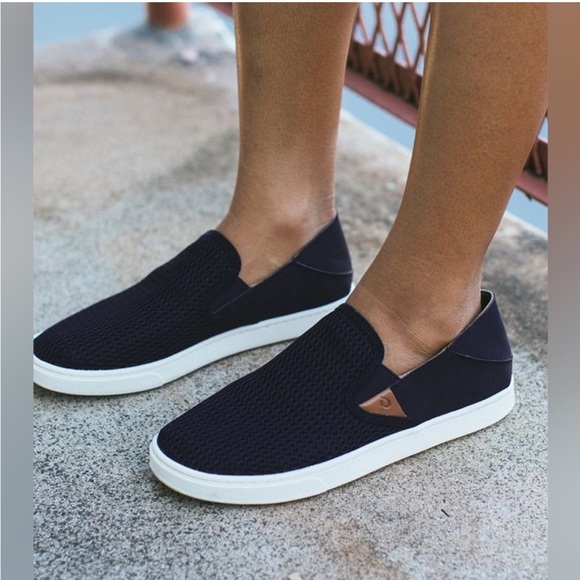 Olukai Pehuea Slip On Shoes Pavement Gray Size 10 - Picture 1 of 14